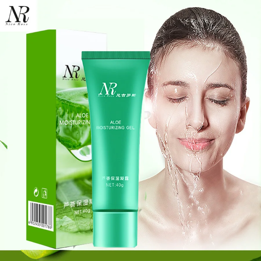 NR Natural Refreshing Aloe Vera Gel Acne Treatment Moisturizing Skin