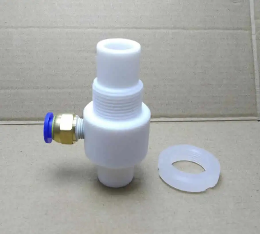 

PTFE Pneumatic Conveyor Air Vacuum Amplifier Particle Material Conveyor Interface 18, 13, 8mm