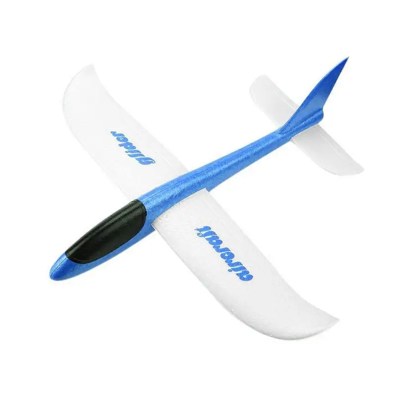 48 см большой ручной запуск метательный самолет из пеноматериала EPP модель самолета планер модель самолета открытый DIY Развивающие игрушки для детей - Цвет: A