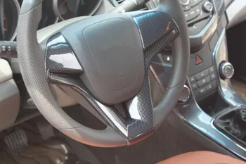 

Carbon Fibre Steering Wheel Frame Cover For Chevrolet Cruze 2009 10 11 12 13 14 15 AAA081