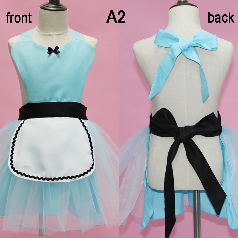 Costumes for Girls Mermaid Snow White Elsa Costume Minnie Anna Cosplay Princess Tutu Apron for Halloween Christmas Easter Party