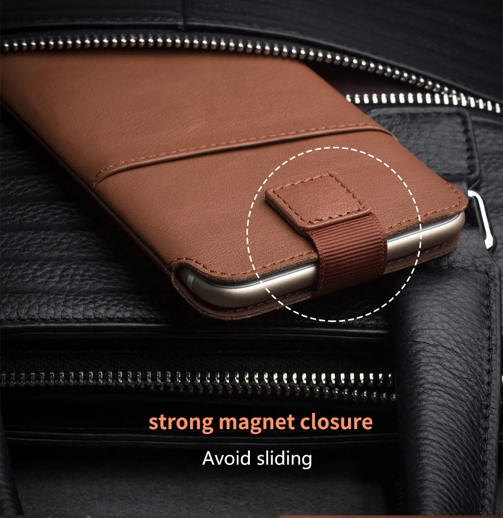 QIALINO new arrival For iphone 6 6s 4.7 Case new case Pouch for iphone 6 plus 6s plus 5.5" Leather with Card Slot Luxury Case lifeproof case iphone 8