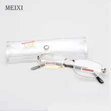 Full metal frame Aspherical resin female male Reading Glasses Women Men Unisex Eyewear 1 0 1