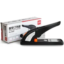 Deli сверхмощный степлер Рабочая экономия степлер Papeleria Y Oficina 80 Количество листов степлер Grampeador и офисная прищепка машина