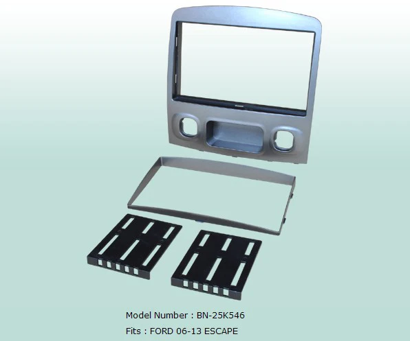 

Car Fascias Radio Audio Panel Frame Dash Kit For Ford Escape 2012~2013 Retail/Set Free Shipping
