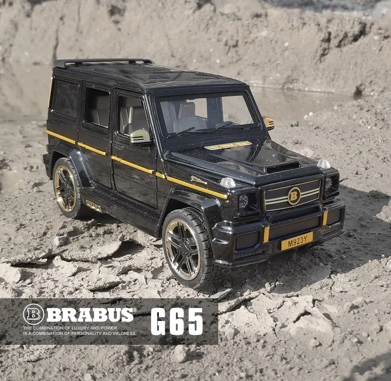 1/24 Diecasts& Toy Vehicles Big G Brabus G65 модель автомобиля звук и светильник коллекция автомобиля игрушки для мальчика Детский подарок brinquedos