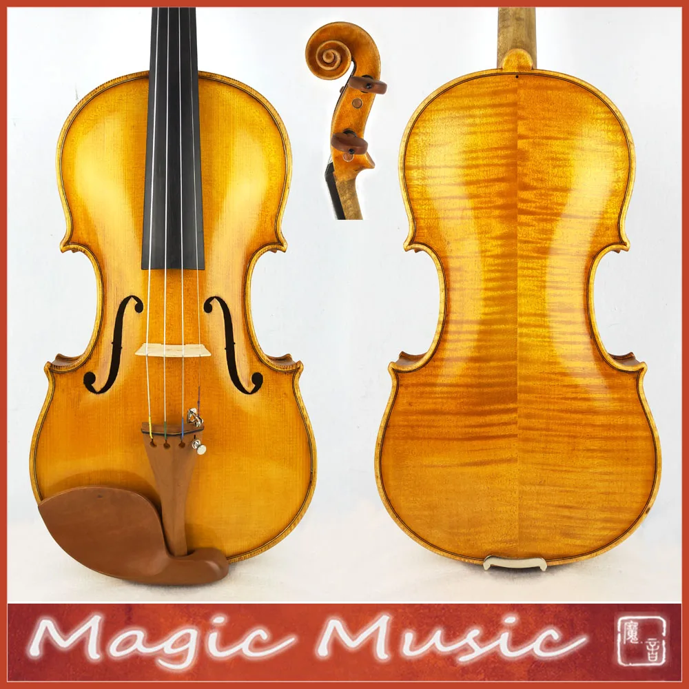 

50 Years Old Spruce! Copy of a 19th Century French Violin 4/4 #2090, Concerto Level & Handmade Oil Varnish