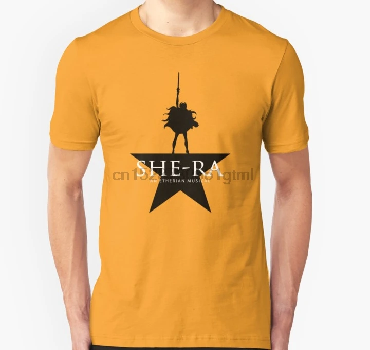 

Men Short sleeve tshirt She Ra An Etherian Musical Unisex T Shirt Women t-shirt