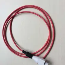 Высокая Напряжение разъем провода CO2 лазерной Питание к трубке гравировки резак 1,5 м