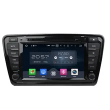 2 GB de RAM 8 “Octa Core Android 6.0 Coches Reproductor de DVD para Skoda Octavia 2014 2015 2016 Con GPS Radio WIFI Bluetooth TV USB DVR OBD