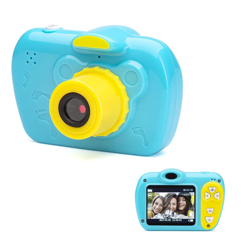 

Mini 2.0 Inch Screen Kids Childrens Digital Camera,1080P HD Mini Digital Video Recorder Camcorder Camera with Loop Recording