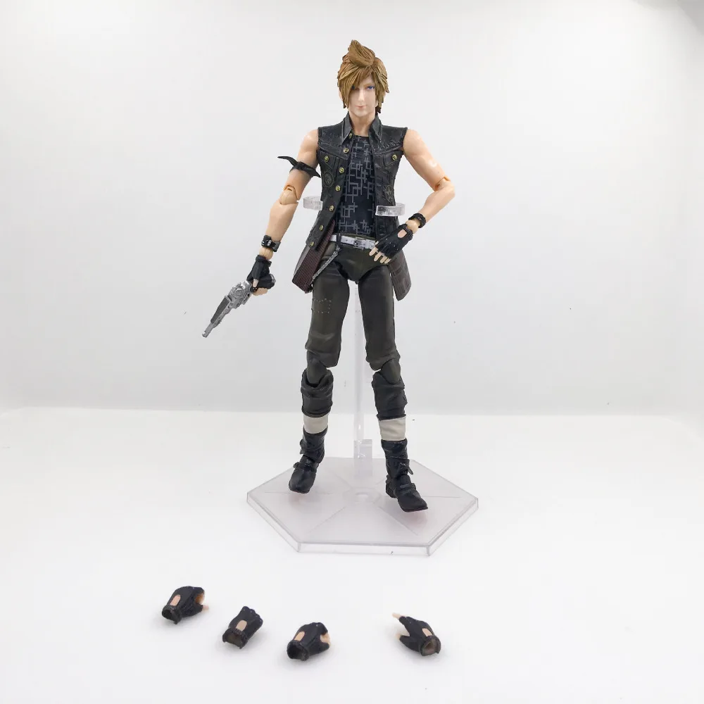 HKXZM игровая фигурка 25 см Final Fantasy XV Prompto Argentum ПВХ Коллекционная модель