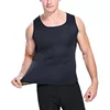 Gilet amincissant en néoprène pour hommes, vêtements de sport et Fitness, avec ceinture de puissance pour course gaine amincissante ► Photo 3/6