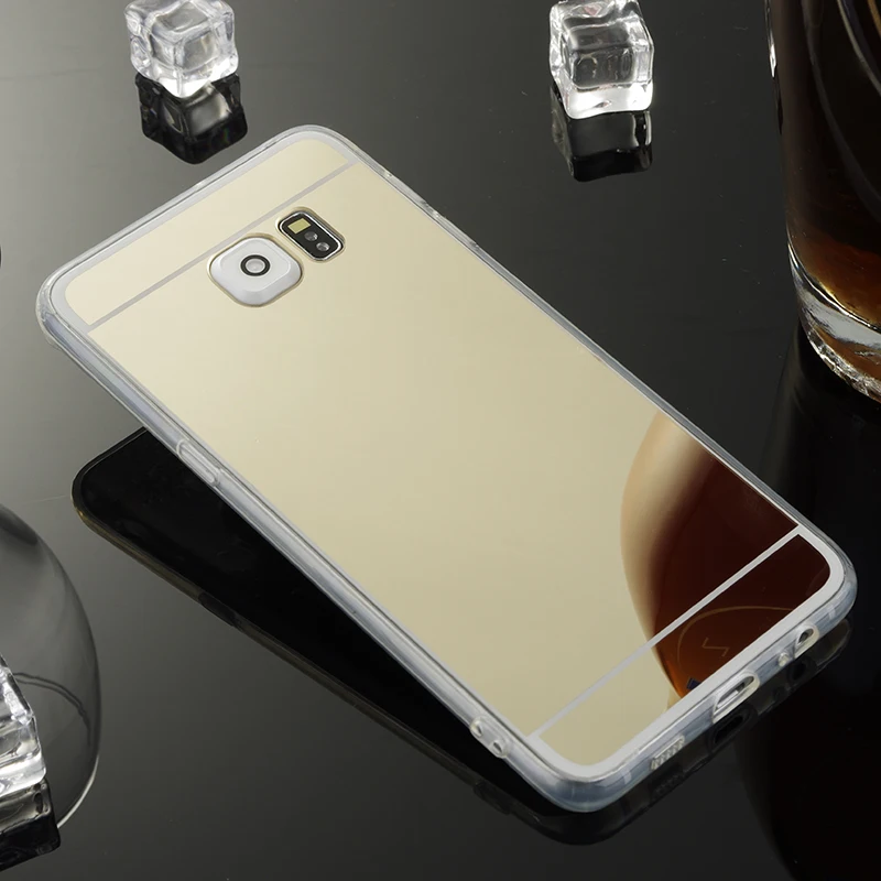Роскошный чехол для Samsung Galaxy A5 A8 2018 A3 A7 2017 J3 J7 J5 2016 J2 Prime S8 S9 Plus S6 S7 Edge зеркальный