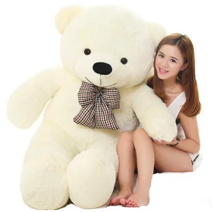 

Big Size 60cm 80cm 100cm 120cm Stuffed Teddy Bear Plush Toy Large Embrace Bear Chrildren Kids Doll Lovers Girl's Birthday gift