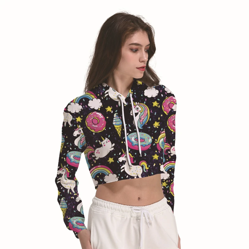Drop shipping Custom made 3D Printed Crop Top Hoodies,Sweatshirts for Women harajuku Thin Pullover Sweatshirt for Girls Drop shipping Custom made 3D Printed Crop Top Hoodies,Sweatshirts for Women harajuku Thin Pullover Sweatshirt for Girls