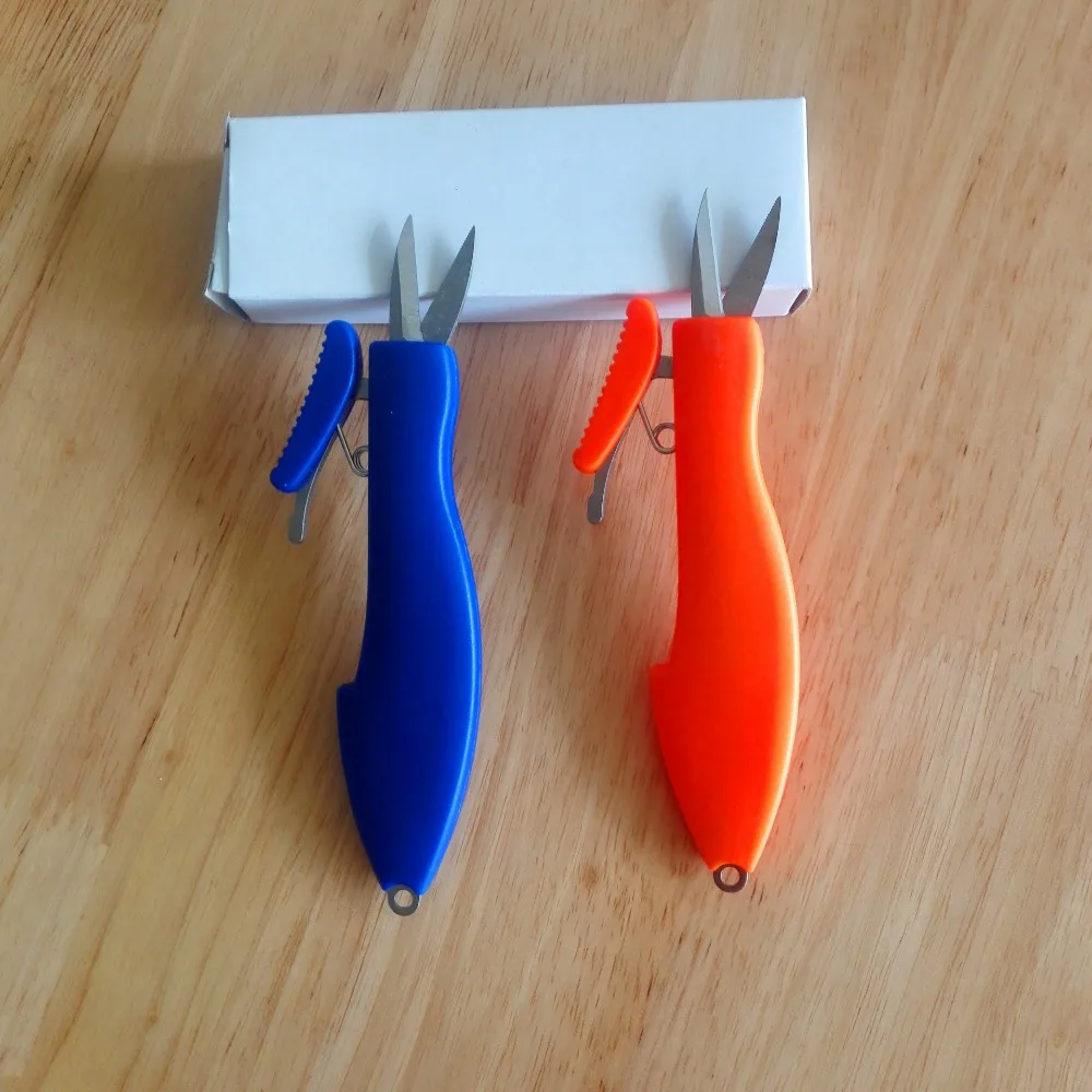

12cm Telescopic Fishing Line Scissor Tackle Fishing Clipper Line Cutter Multi-function Portable Stainless Steel Cutter&Scissor