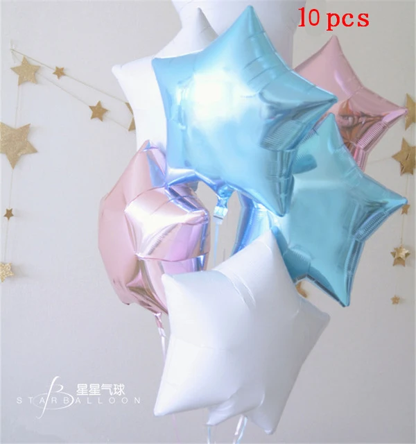10 шт. Детские шарики из 18 дюймового белого и розового золота|decorative decorative|decoration