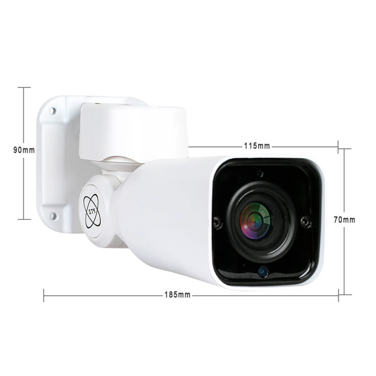 LOXCAM H.265 5MP PTZ сетевая IP камера 48V POE безопасность наружная 4xoptical Zoom 2 8 12 мм IR Onvif