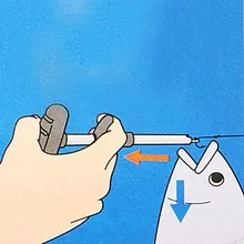 Легкое портативное устройство для развязывания рыболовных крючков для удаления приманки, съемное устройство для извлечения рыболовных принадлежностей