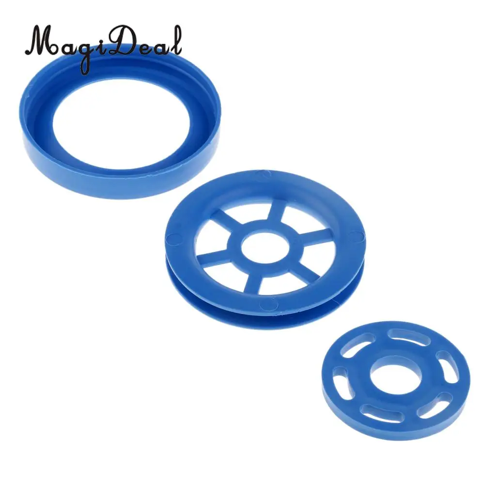Cast Net Tool Plastic Ring Fishing Net Accessory Tool Hand Rope Ring
