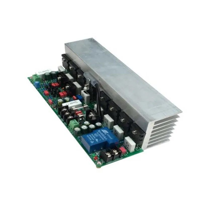 

500W Mono Full symmetry HIFI fever C5200 / A1943 power tube Class A B amplifier board finished with radiator