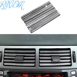 Автомобиль-Стайлинг Новый u-образную DIY вентиляционное отверстие декоративная решетка для Lifan X60 cebrium solano Новый Celliya Smily Geely X7 EC7