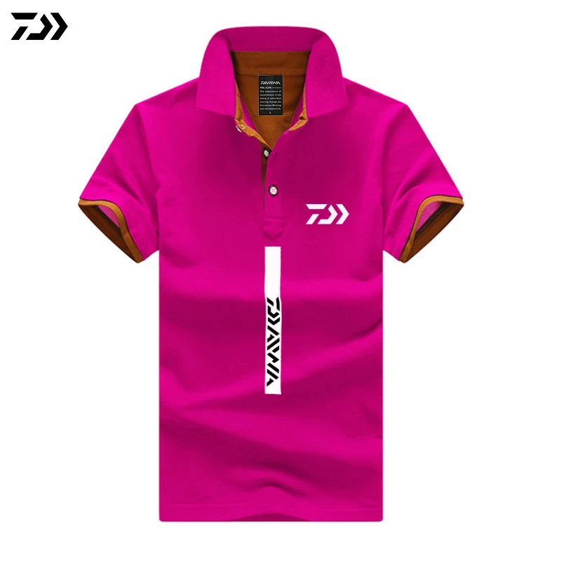 2019 летние DAIWA Sports рубашка поло для рыбалки Мужская одежда походов спорта