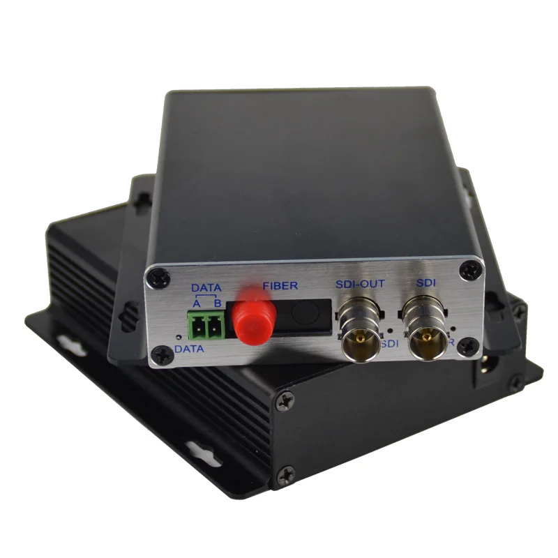 

HD-SDI Optical Transceiver - SDI Video Media converters Transmitter and Recevier -Video Audio RS485 data over fiber, S/M 20Km