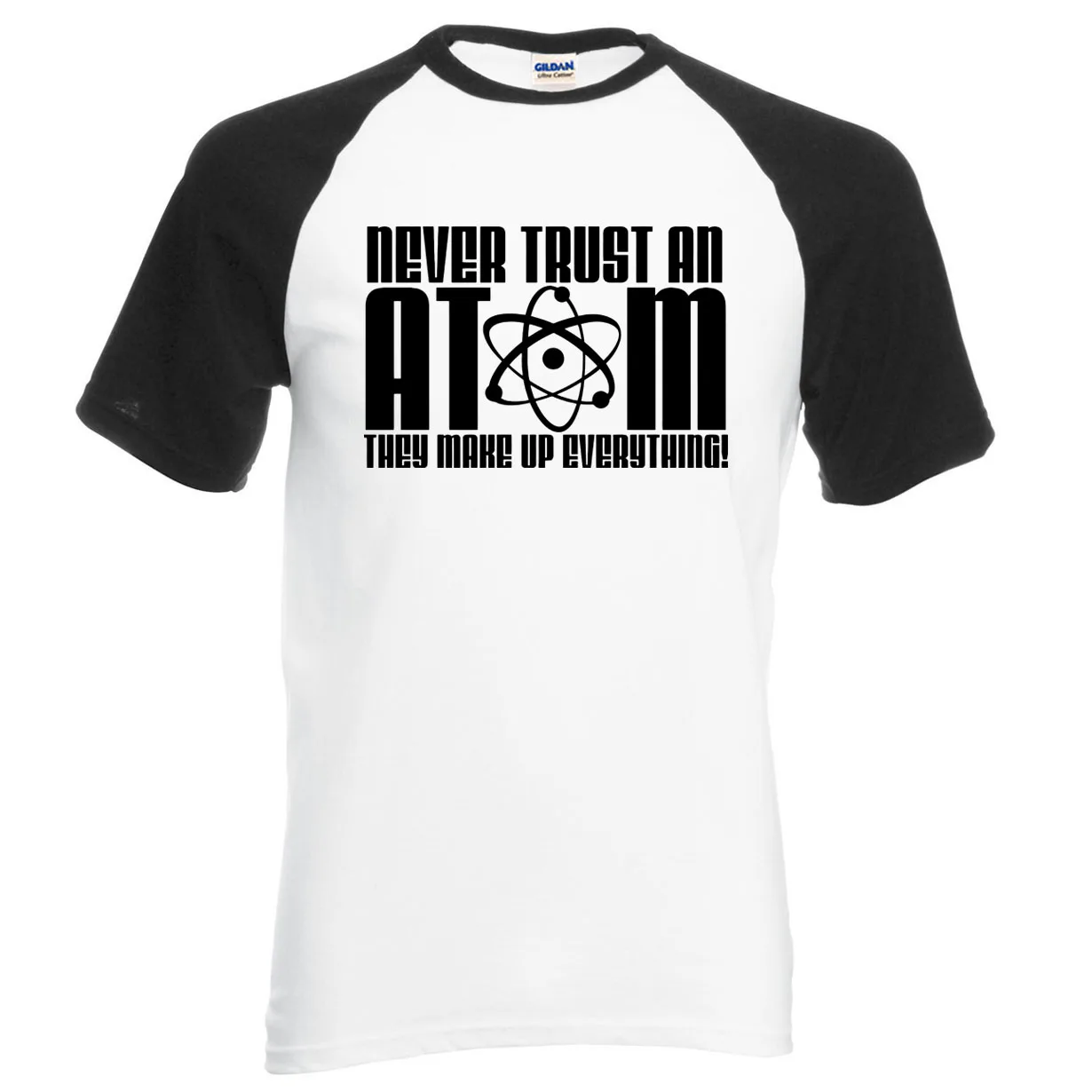 font b Science b font T Shirt Never Trust an Atom They Make Up Everything
