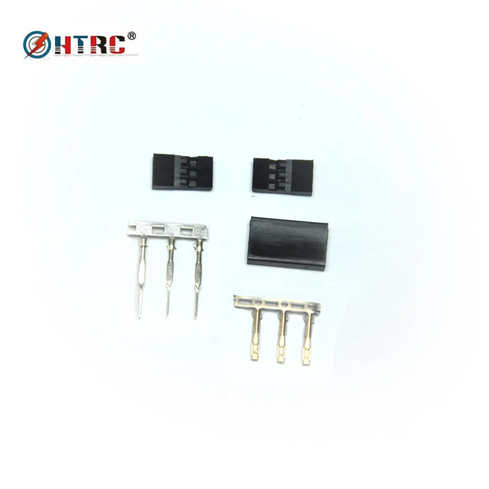 10Set/Lot DIY Servo Connector JR Plug Male Female Terminals for RC