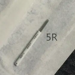 50 шт./лот 5R иглы для ручной ручка полу Перманентный макияж ручной туман Ручка иглы microblading бровей pen иглы