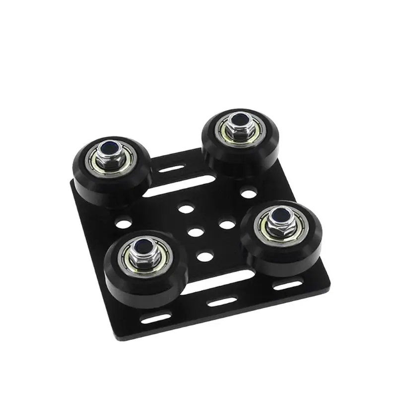 

3D Printer Part 2020 Openbuilds V-Slot Gantry Plate Set 20mm Special Slide Plate for Aluminum Profiles V-slot Mini Five Roulette