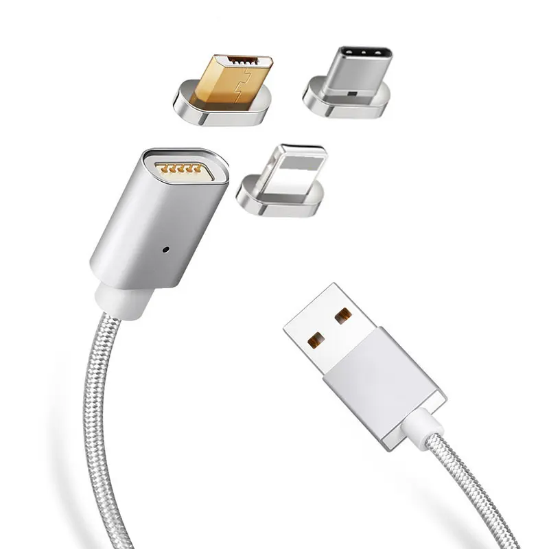 Магнитный кабель Sindvor для iPhone, samsung, Xiaomi, Micro usb type-C, кабель для быстрой зарядки, магнитное зарядное устройство для мобильного телефона, USB кабель, 1 м