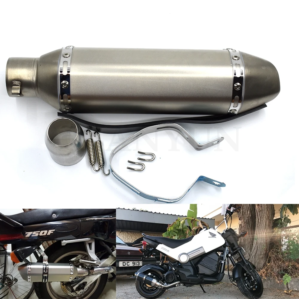 

Universal exhaust pipe motorcycle muffler motorcycle titanium modified exhaust pipe for KAWASAKI NINJA 300R NINJA 250R ZX6R/636