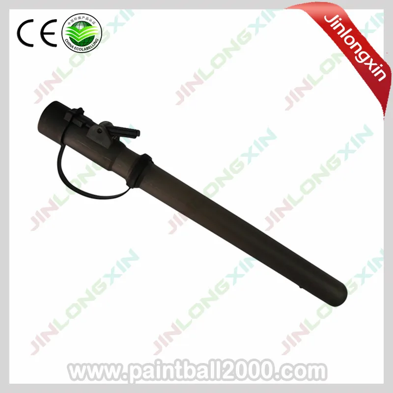 

SPUNKY 10 pcs/lot 15 Rounds 0.50 Cal Paintball Pods Tube with Tethered Speed Cap