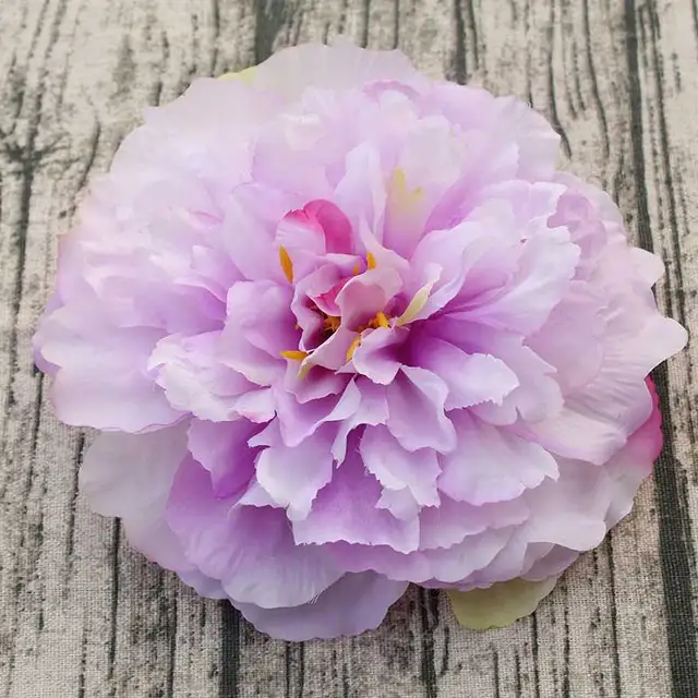 16cm Large Peony Artificial Flowers White/Red Silk Peonies Flower Heads