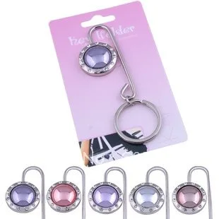Magic 5pcs Whole Fashion Mix Color Crystal Rhinestone Key Chain Magic 5pcs Whole Fashion Mix Color Crystal Rhinestone Key Chain Purse Hook Handbag Holder Bag Hanger Jewelry Free Shipping In Parts Accessories