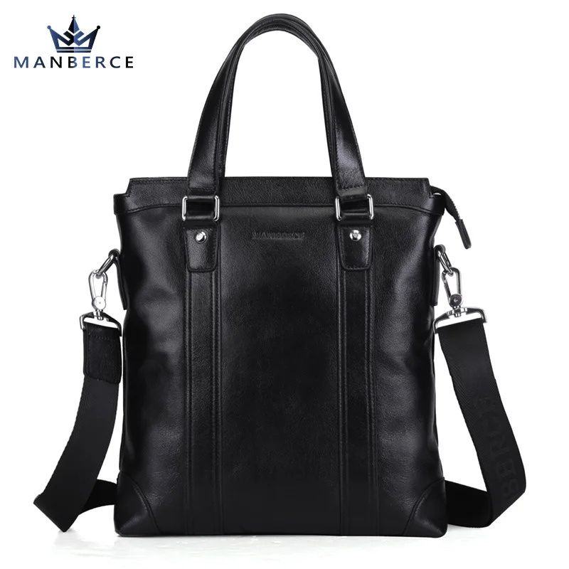 Fashion genuine leather men shoulder bags, Quality Guaranteed Brand New