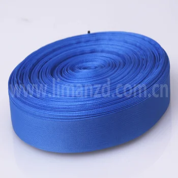 

5/8" thin nylon ribbon blue color 100 yards/lot