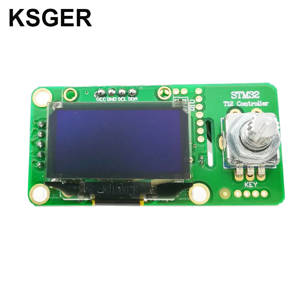 KSGER V2.1S цифровой STM32 OLED 1,3 Размер экрана T12 регулятор температуры батареи 5 ядерный силиконовый провод 9501 набор паяльных ручек