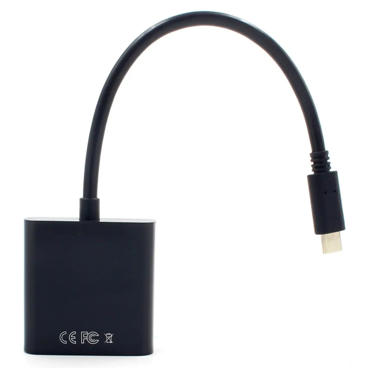 USB3.1 Тип C VGA Кабель-адаптер USB-C мужчин и женщин VGA передачи видео конвертер 1080 P для Macbook 12 дюймов