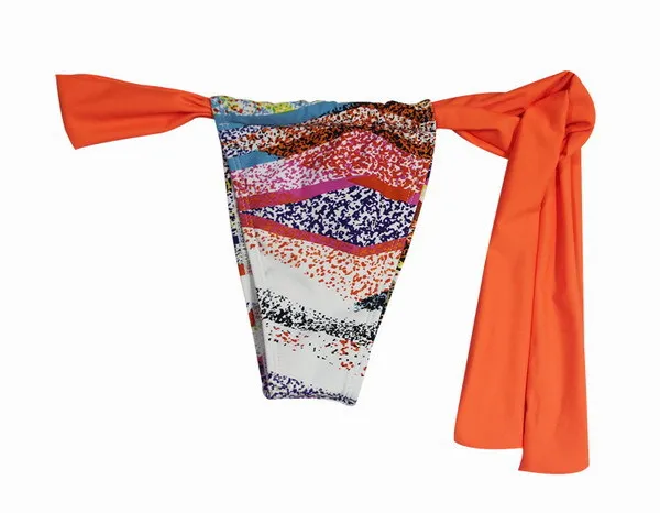 Новые пикантные Плавание Шорты для женщин Для женщин стринги отделяет Плавание костюм Для женщин Купальники для малышек повязки ванный комплект бразильский Танга Бикини Низ плюс Размеры - Цвет: Style 2