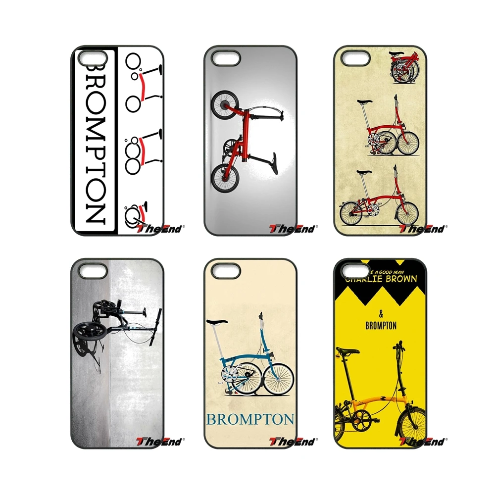 Для ipod touch iphone 4 4S 5 5S 5C SE 6 S 7 Plus Samung Galaxy A3 A5 J3 j5 J7 2016 2017 Brompton велосипед Винтаж случае |