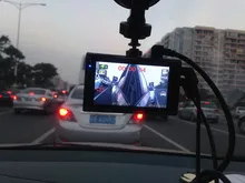 Free shipping 2CH FHD high end motorcycle camera dvr for front and rear record support GPS and wired controller