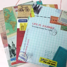 1 шт. Global Travel Цвет клип книга страница клип 11104