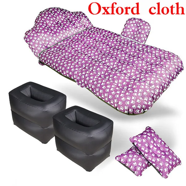 Автомобильная кровать воздушная кровать волнистая кровать Флокирование Оксфорд воздушная кровать путешествия токарный станок - Название цвета: Золотой