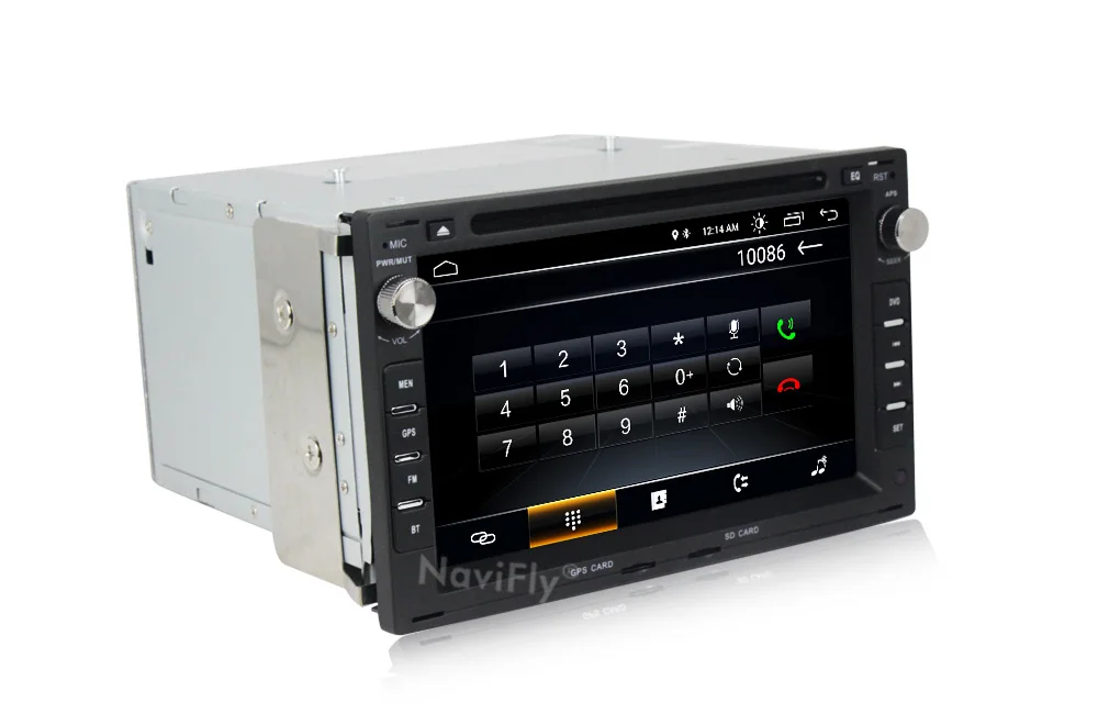 Best NaviFly Android 8.1 1024*600 Car dvd Player radio audio for Volkswagen Golf4 T4 Passat B5 Sharan GPS Navi WIFI BT SD USB 13