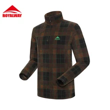 Royalway Для мужчин кемпинг Походные куртки флис открытый Рыбная ловля альпинист Свободные Европейский Стиль Новое поступление года xin# RFLM3372E