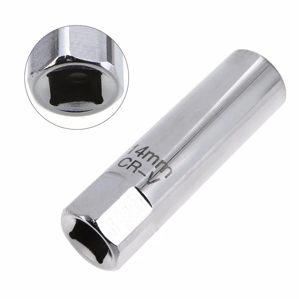 Buy Mayitr Durable 14mm Metal Spark Plug Socket